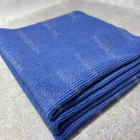 Рушник/Мікрофібра Magnum Безворсова в'язаного плетіння синя РМ 40*40 см