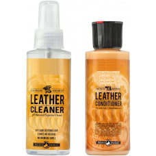 Набір для шкіри Leather Cleaner and Conditioner Complete Leather Care Kit, 118ml